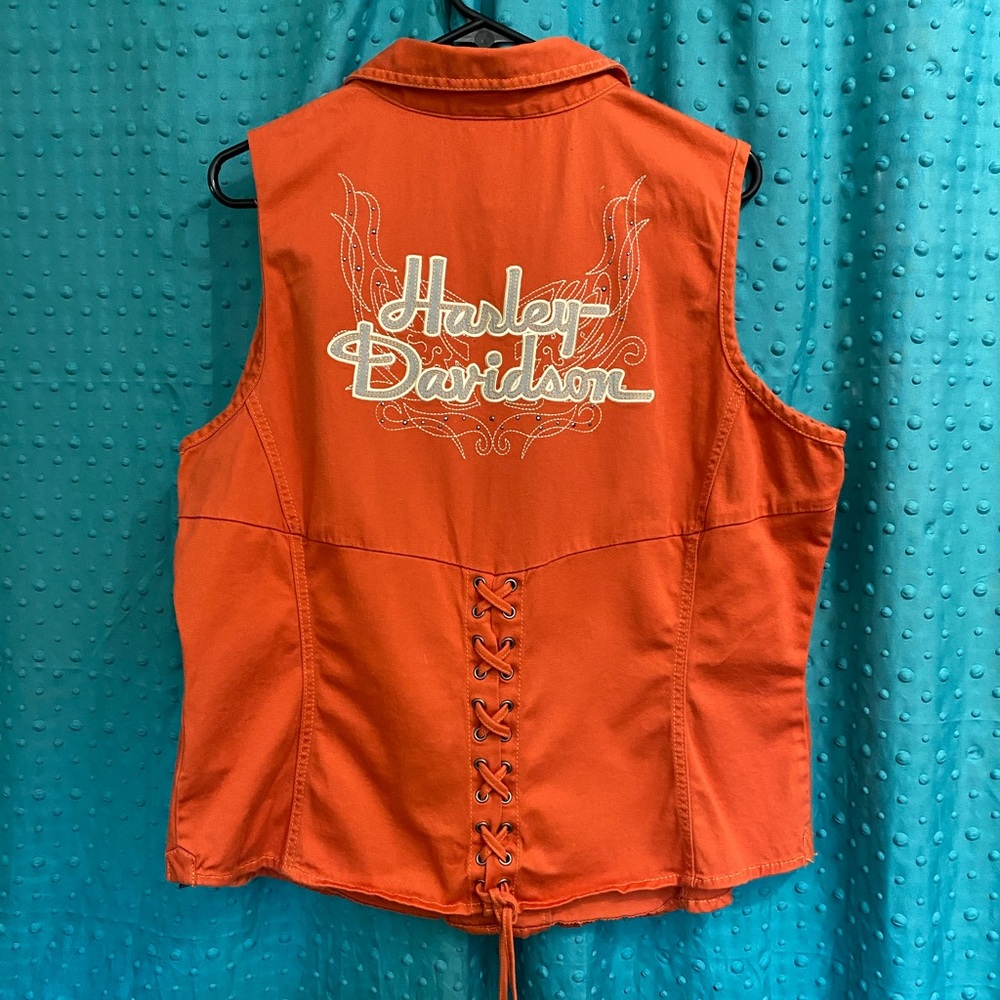 Rare Harley Davidson Vest/Sleeveless Top